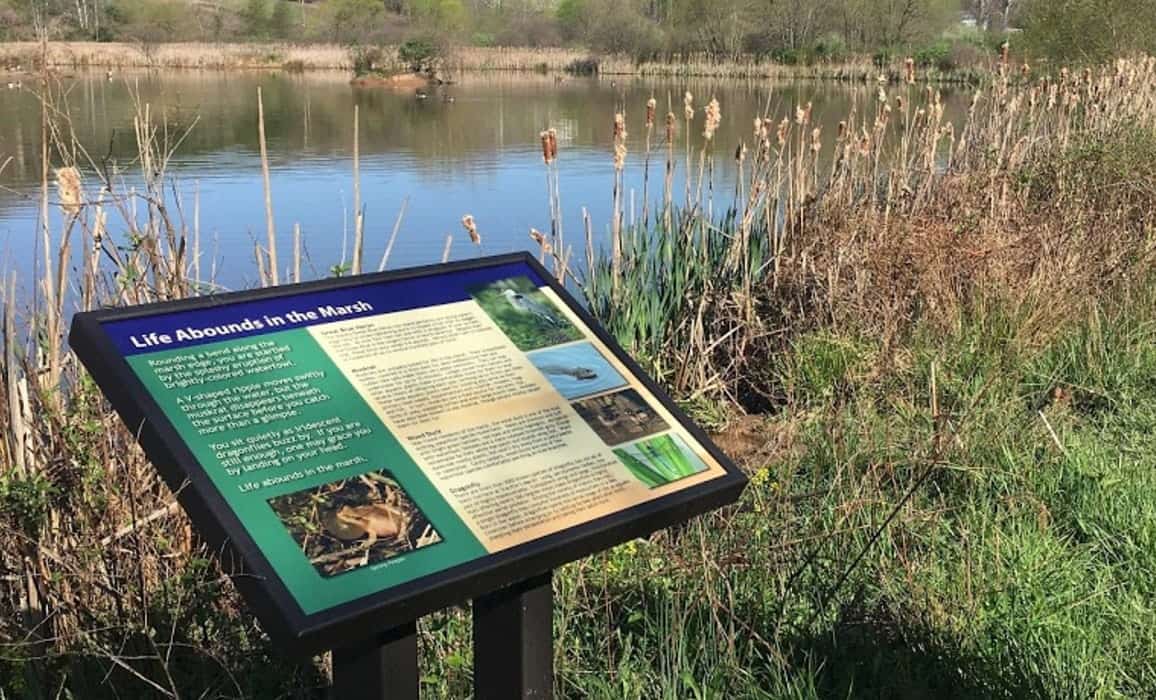 Sign at Stauffer's Marsh